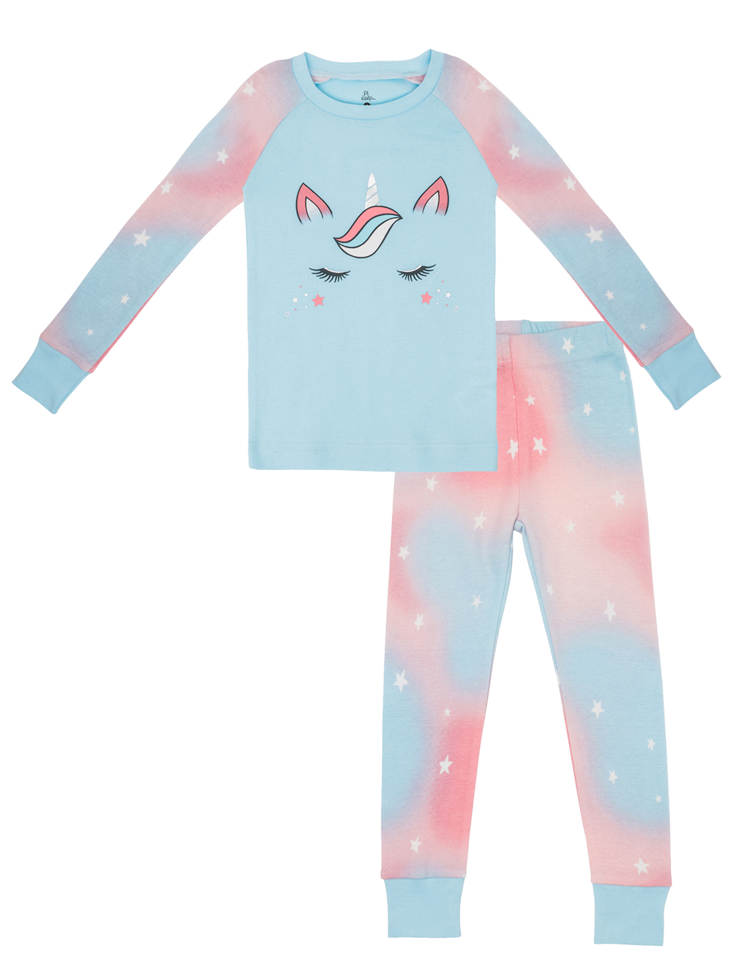 Shimmer /& Shine Infant Girls 4pc Snug Fit Pajama Pant Set Size 12M 18M 24M