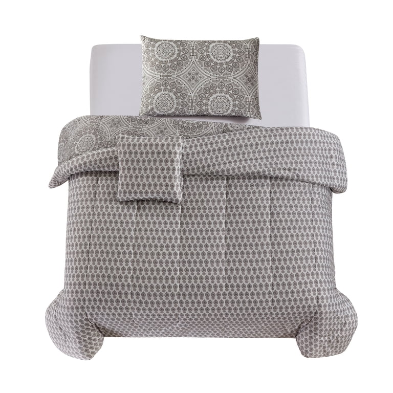 Lux Decor Collection 4-Piece Down Alternative Comforter Set photo 7