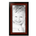 thumbnail image 2 of ArtToFrames 7" x 14" Honors Mahogany with Black Picture Frame, 7x14 inch Brown Wood Poster Frame (WOM-5154), 2 Pack, 2 of 6