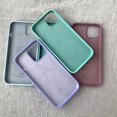 thumbnail image 4 of Funda De Silicona Líquida De Terciopelo Colorido Para iPhone 11 12 13 Pro Max, 4 of 4