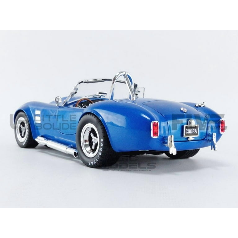 ミニカー shelbe cobra 1/18 1966 Shelby Cobra Super Snake Blue 1/18 Diecast Model Car by