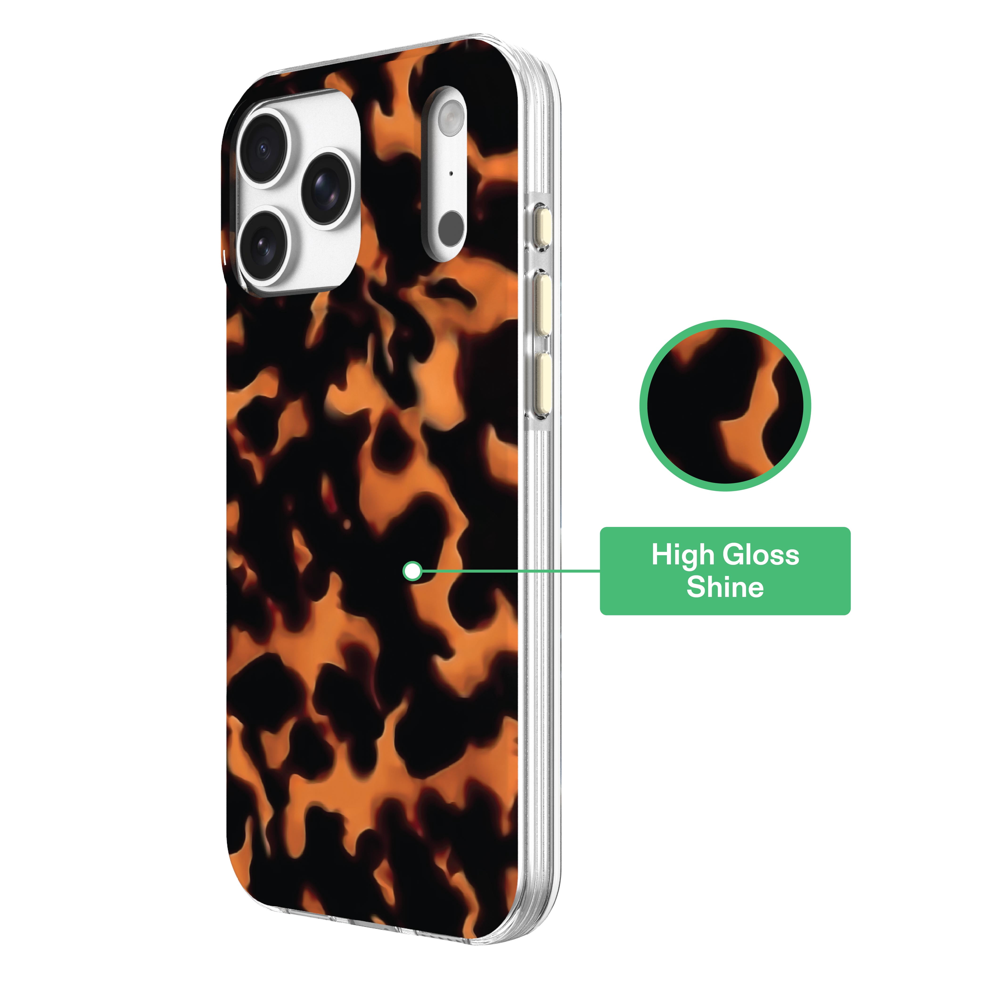 onn Phone Case for iPhone 18 Pro Max / 17 Pro Max, MagSafe Compatible - Tortoise Shell