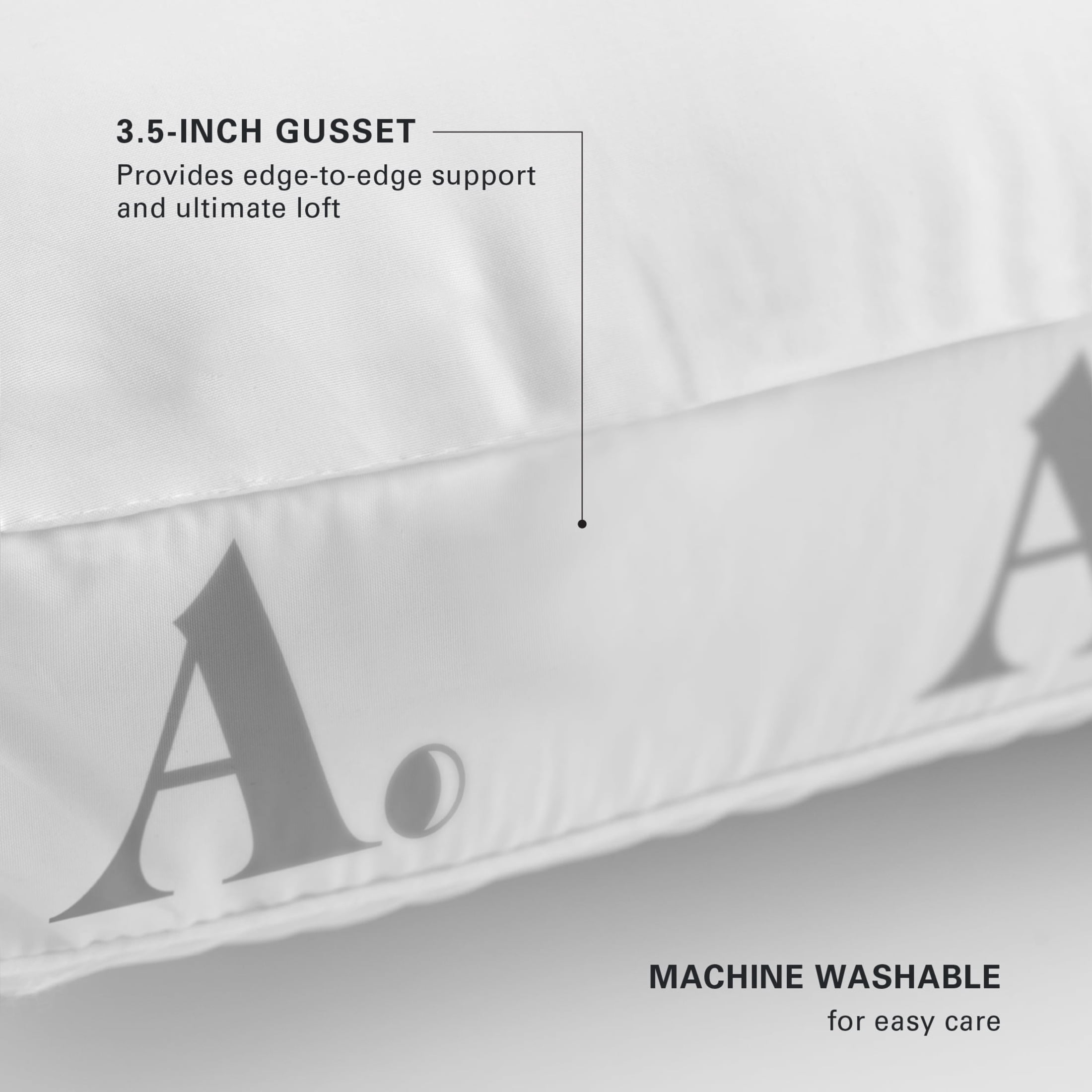 (4 pack) Allswell Side Sleeper Bed Pillow with HYGROCOTTON® Temperature Regulating Cover, King