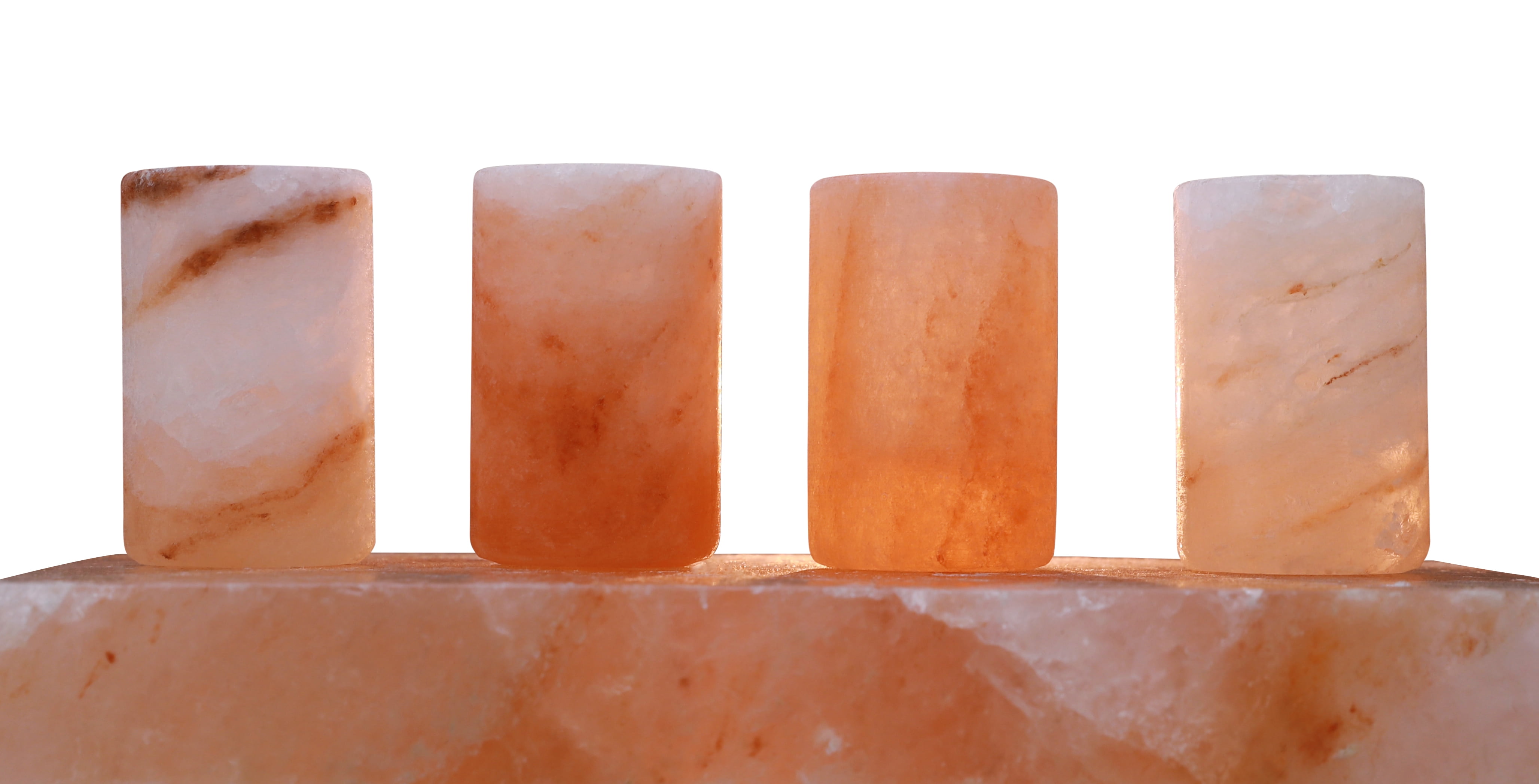Deluxe Comfort Himalayan Rock Salt Natural Crystal Shot Glass, 3.2" Tall, 1.2 Oz – Handcrafted Naturally-Formed Salt Crystal Tequila Shooter – Home or Bar – Tequila Lover's Rejoice – Natural Orange Hue