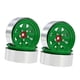 thumbnail image 4 of 4 llantas de rueda RC, buje de rueda, repuesto de ruedas de metal hexagonales de 12 mm y 1,9" para coche de control remoto TRX4 90046 1/10, pieza Verde, 4 of 8