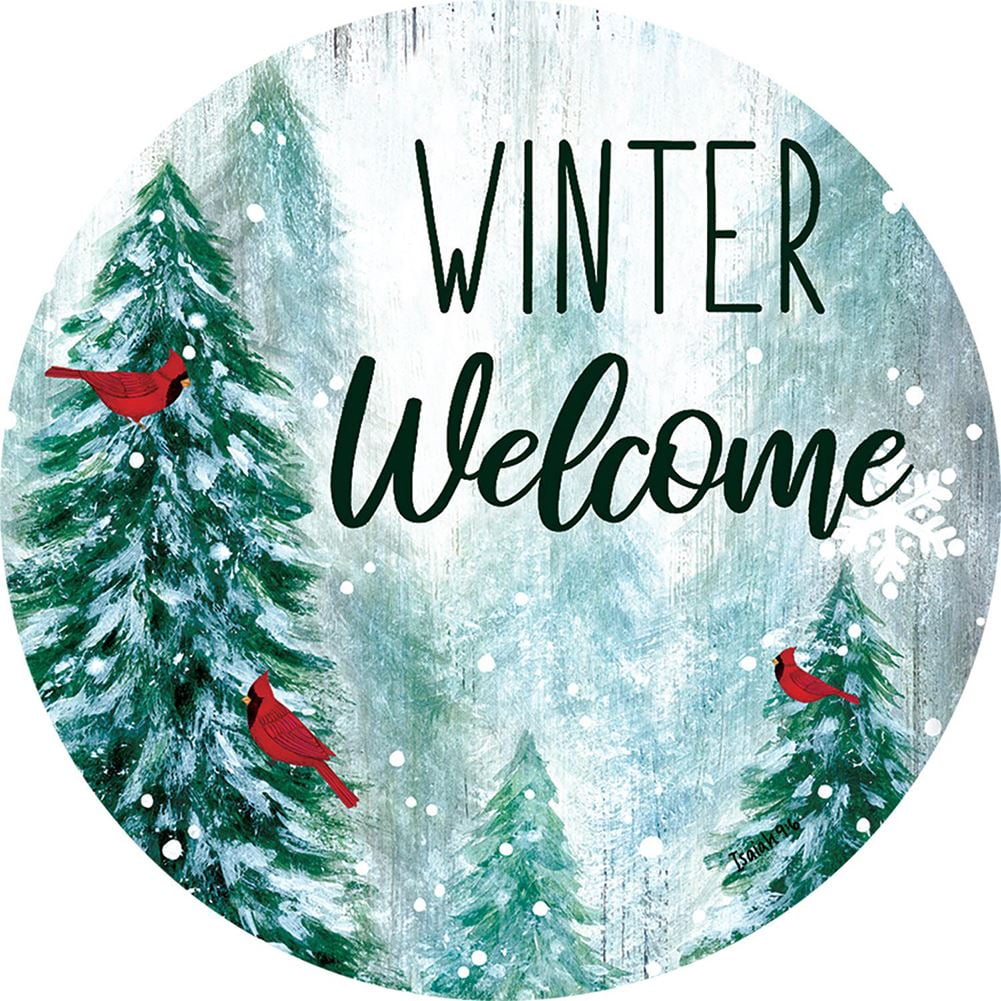 Custom Decor Accent Winter Wonderland