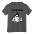 thumbnail image 3 of boobe Toddler Girls Halloween Shirt Funny Print Short Sleeve T-Shirt Casual Tee Tops, 3 of 7