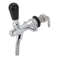 thumbnail image 1 of Haofy Robinet à Bière, Filetage G5/8 Po Robinet Réglable en Acier Inoxydable 304 avec Poignée Noire pour Bars Pubs Restaurants Hôtels Maisons, 1 of 8