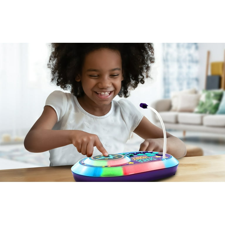 eKids Karmas World DJ Party Mixer, Music Turntable Toy with