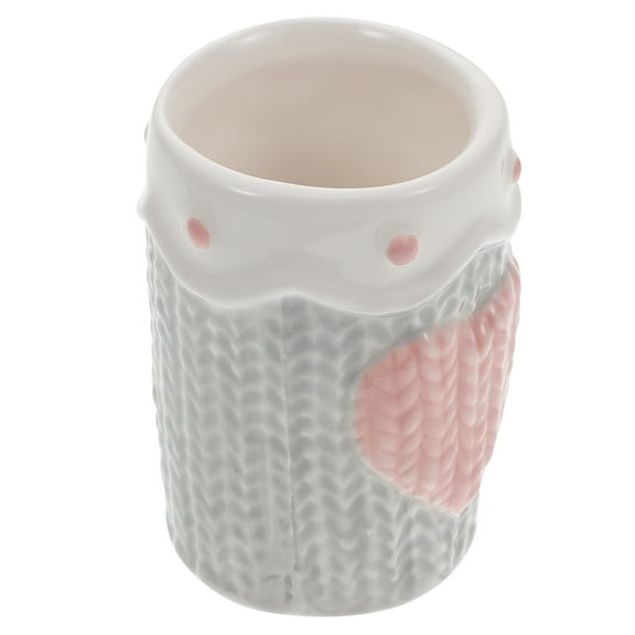 Masteelf  Tooth Pick Holder Toothpicks Organizer Container Light Grey