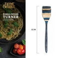 thumbnail image 3 of Thyme & Table Pakka Wood Turner, Blue, 3 of 8