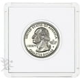 thumbnail image 3 of Edgar Marcus Snap-Tite 2x2 Plastic Coin Holders, 25 ct Box (Quarter), 3 of 4
