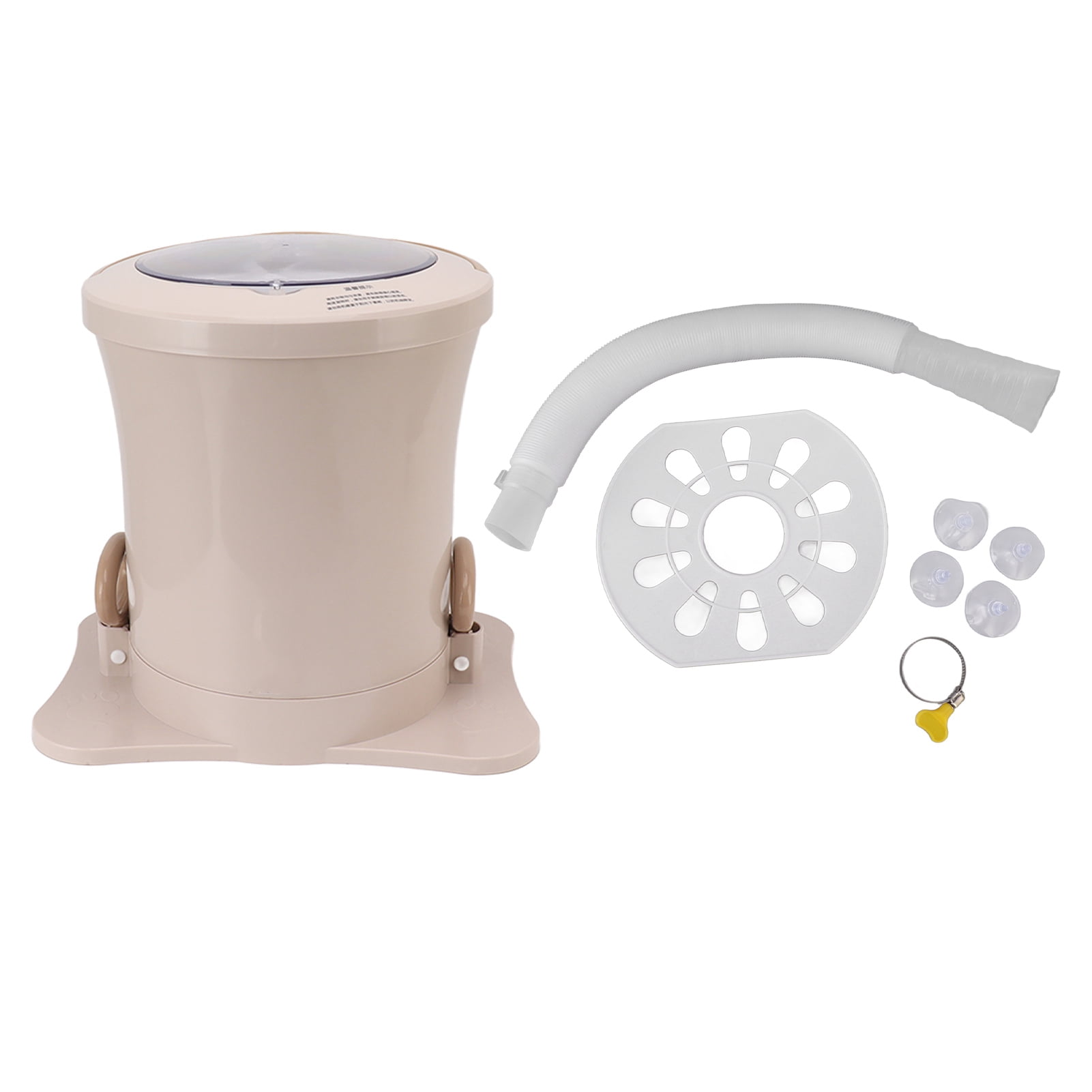 Manual Clothes Dryer Portable Non Electric Spin Dryer 2500RPM Mini Capacity Hand Cranked Dryer With Detachable Basket For Camping Apartments RV Or Delicates Walmart