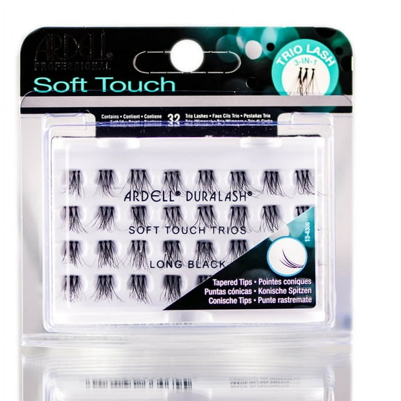 Ardell Soft Touch Tapered Tip Lashes (Long Black)
