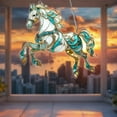 thumbnail image 6 of Honmine Two Dimensional Acrylic Spring Horse, Light Catchers Hanging Ornament, Decorative Pendant for Window, Tree, Room, Festive Display, Gift, 6 of 6
