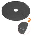 thumbnail image 4 of Unique Bargains 27cm Tree Mulch Ring Nonwoven Tree Protector Mat Plant Cover Black 15 Pack, 4 of 6