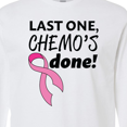 thumbnail image 4 of Inktastic Last One, Chemo's Done Long Sleeve T-Shirt, 4 of 5