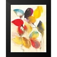 thumbnail image 2 of Johannesson, Karin 12x14 Black Modern Framed Museum Art Print Titled - Leaves Falling I, 2 of 5