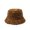 Coffee, variant on LiuXxxx Ladies Winter Bucket Hat Cute Warm Caps Fishing Outdoor Headwear White
