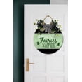 thumbnail image 4 of Home Decor Signs Fairies Sleep Here Rustic Wooden Wall Art Signs Farmhouse Entryway Signs for Bedroom Living Room Decor, 11 x 11 Inch, 4 of 4