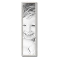 thumbnail image 2 of ArtToFrames 8" x 31" Bright Silver Picture Frame, 8x31 inch Silver Wood Poster Frame (WOM-4752), 2 of 8