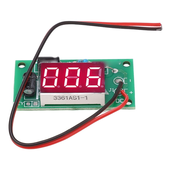 Module de Compteur à Déclenchement LED Rouge 3U 3 Chiffres - Alimentation 16-26V, Accumulation Instantanée de Déclenchement de Touches, Réinitialisation Zéro Cycle d'Alimentation, Construction Compacte PCB pour Intégration d'Équipement Industriel