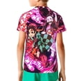thumbnail image 2 of Demon Slayer Kids' Short Sleeve T-Shirt Print Tee Shirts For Boys & Girls Summer Casual Wear Fashion Top Blouse Medium, 2 of 9