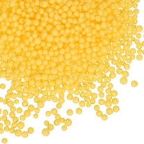 5Pack 0.06"-0.12" Foam Ball, Mini Round Foam Beads Balls for DIY Crafts, Party Decorations, Fillings of Vase Pillow, Golden