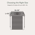 thumbnail image 2 of Covermates Outdoor Mesh Top AC Cover - 34"W x 34"D, Water-Resistant, Rip-Resistant, 2 of 8