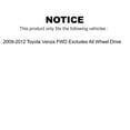 thumbnail image 2 of Rear Right Suspension Strut Coil Spring Assembly 78A-15414 For 2009-2012 Toyota Venza FWD Excludes All Wheel Drive, 2 of 2