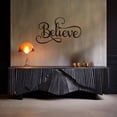 thumbnail image 4 of LaModaHome Exclusive Belive Lettering Wall Decor – Durable & Artistic Metal Wall Art for Home and Office Decor, Perfect for Any Interior Design Aesthetic, 4 of 5