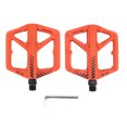 thumbnail image 2 of Mountain Bike Flat Pedals, Large Platform Nylon Non Slip Pedal for Road Bike Enhanced Control, 2 of 7