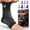 Black, variant on Ankle Brace for Sprained Ankle, Ankle Support for Women & Men, Single, Black, Medium