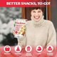 thumbnail image 5 of Mini Rice Cakes Birthday Cake - Rice Crisps, Healthy Snack for Adults and Kids, Flavored Rice Cakes, Vegan, Gluten Free, Allergen Free, Only 90 Calories Per Serving - 4 oz (Pack of 1), 5 of 5