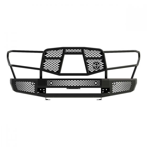 Ranch Hand MFT14HBM1 Midnight Series Front Bumper Fits 14-21 Tundra Fits select: 2014-2017,2019-2021 TOYOTA TUNDRA