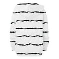 thumbnail image 6 of Usmixi 2025 Sweatshirt Coat for Women Winter Hooded Coat for Women Fashion Striped Print Zip up Drawstring Hoodies Tops Lightweight Casual Long Sleeve Fall Sweatshirt Outwear with Pocket Weekly, 6 of 6