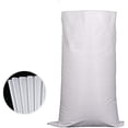 thumbnail image 1 of 10 piezas Bolsas para escombros, bolsas tejidas blancas 60x100 cm, bolsa para escombros de gran capacidad, para logística y transporte, materiales de construcción o desechos de jardín, 1 of 5