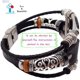 thumbnail image 2 of Fancy Bands (Small Mediume Large xl) con cierre de acero inoxidable y piezas de bronce para mujer, correa de cuero de repuesto ajustable para Apple Watch 38 mm (Series 1,2,3,4,5,6,SE), Classic Black Zhivalor CZDZ-HY150-1, 2 of 5