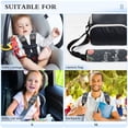 thumbnail image 5 of WOBOGO Christmas Card Pattern Seat Belt Cover 2 Piece Soft Comfort Driving Shoulder Pad Suitable for All Cars and Backpacks, 5 of 8