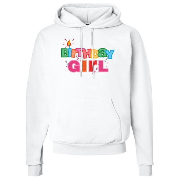 Inktastic Birthday Girl Letters Adult Hoodie Sweatshirt
