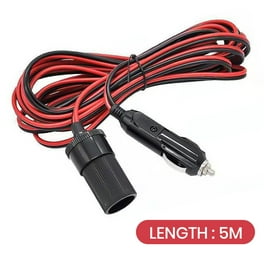 Pruveeo Mini USB Hardwire Car Charger - 5V/3A Power Cord For D90-4CH/D30H Dash Cam, 24/7 Surveillance