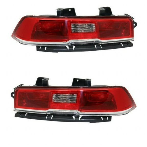 For Chevy Camaro Tail Light 2014 2015 Pair Driver and Passenger Side Side w/Headlight For GM2800265 | 23256981
