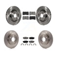 thumbnail image 1 of Transit Auto Front Rear Disc Brake Rotors and Semi-Metallic Pads Kit for Car Ford Mustang K8S-100915, 1 of 11