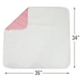 thumbnail image 4 of DMI Washable Underpads, Waterproof Reusable Bed Pads for Adult and Juvenile Incontinence, 34"x36", 4 Pack, 4 of 7