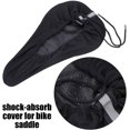 thumbnail image 4 of Funda para sillín de bicicleta, funda de asiento de bicicleta de espuma para bicicleta de montaña (naranja), 4 of 5