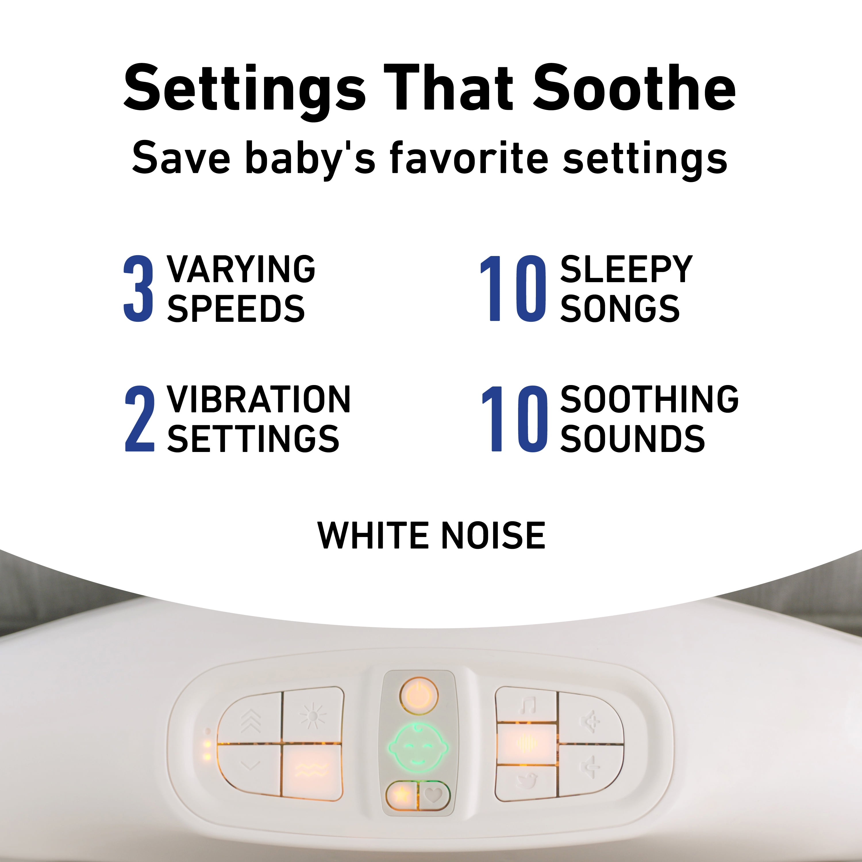 Halo hotsell bassinest settings