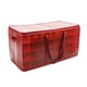 thumbnail image 3 of Caja de almacenamiento navideña,Caja de almacenamiento con asas para adornos navideños,Contenedor de almacenamiento navideño con capacidad para 128 bolas decorativas,Caja de Rojo S, 3 of 8
