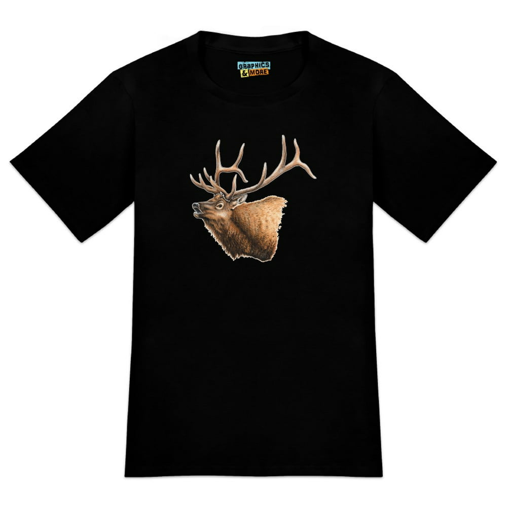 Graphics and More Elk Head Hunting Men's Novelty TShirt Walmart