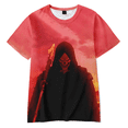 thumbnail image 3 of Camiseta estampada de verano con disfraz de cosplay, camiseta de manga corta para hombres y mujeres, divertida camiseta unisex de estilo Harajuku para Halloween, 3 of 5