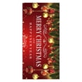 thumbnail image 1 of Monstrate Excelente mano de obra Feliz Navidad Fondo de tela Excelente mano de obra La fiesta de Navidad Kits de decoración para fiestas A, 1 of 6